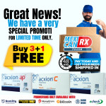 BUY 3 Acxion 30 mg 30 tabs GET 1 FREE!