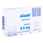 Alzam Alprazolam 0.50 MG 30 TABS