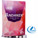 andanza Orlistat 120 mg 30 tabs