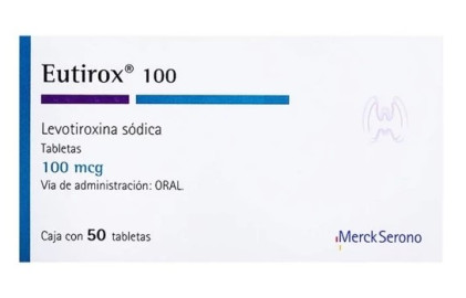 Levoxyl Synthroid Eutirox Levothyroxine 100 mcg 50 tabs