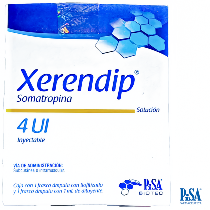 Somatropin Xerendip 4U 1 Ampouloe 1 m