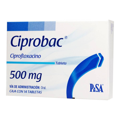 Cipro ciprofloxacin Generic 500 mg 36 Caps