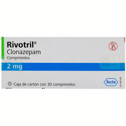 Rivotril&reg; Clonazepam 2 mg | 30 tablets