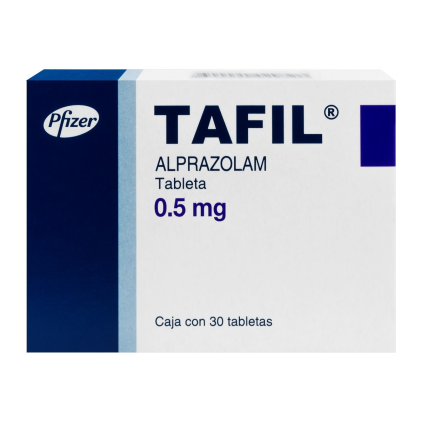 Tafil Alprazolam  0.50 mg 30 Tabs (Xanax)