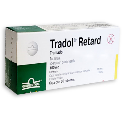 Tradol Retard 100 mg 30 Caps